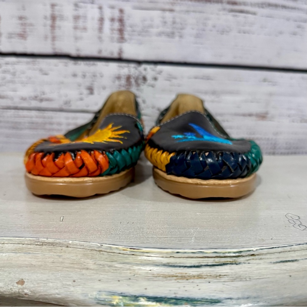 Don Chuy Artesian Huarache Women’s Handmade Leather Shoes - Picture 4 of 8